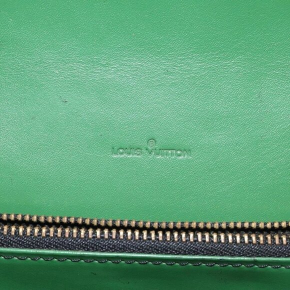 LOUIS VUITTON Epi Free Run Shoulder Bag Green Black M52414 LV Auth 115150 - Picture 10 of 16